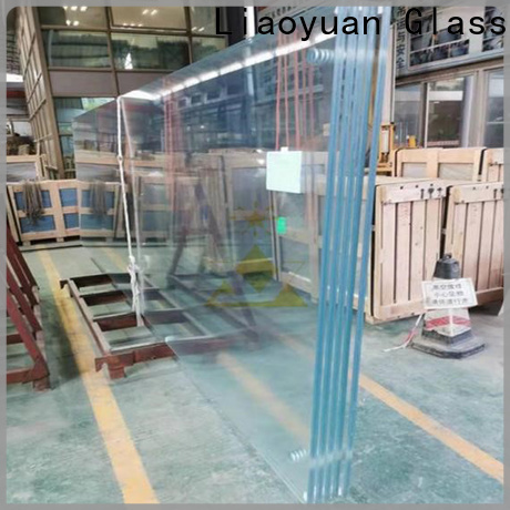 Liaoyuan Glass hot selling colored tempered glass manufacturing bulk production