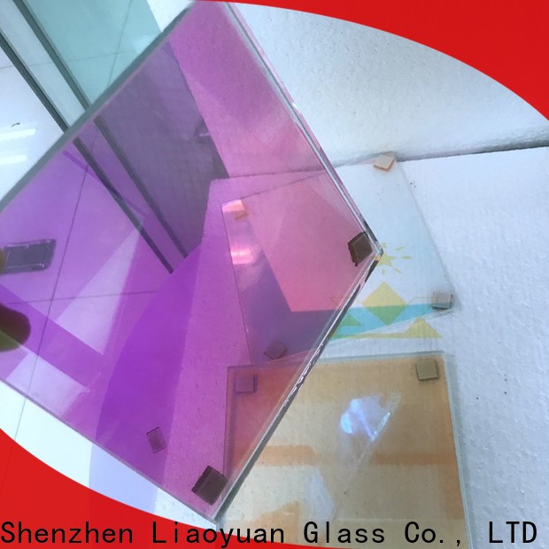 Liaoyuan Glass rainbow glass wholesale bulk production