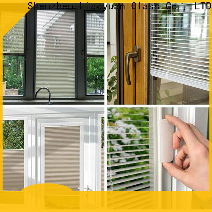 Liaoyuan Glass Insulating Glass with Integral Blinds directly sale for sale