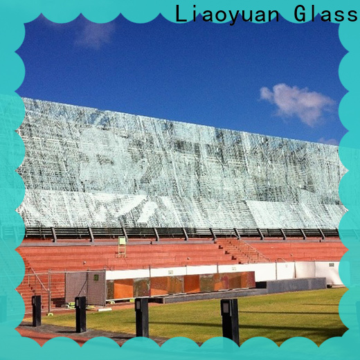 Liaoyuan Glass silk screened glass series bulk production