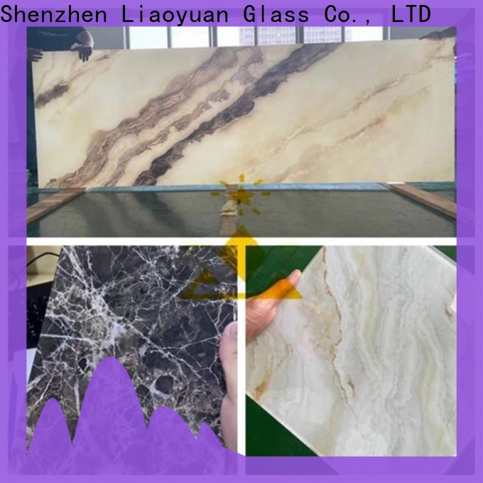 Liaoyuan Glass printed glass best supplier for sale