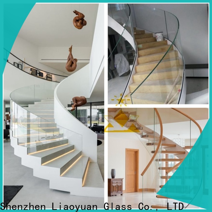 best price hot bending glass company bulk production