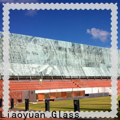 Liaoyuan Glass glass silk screen directly sale for promotion