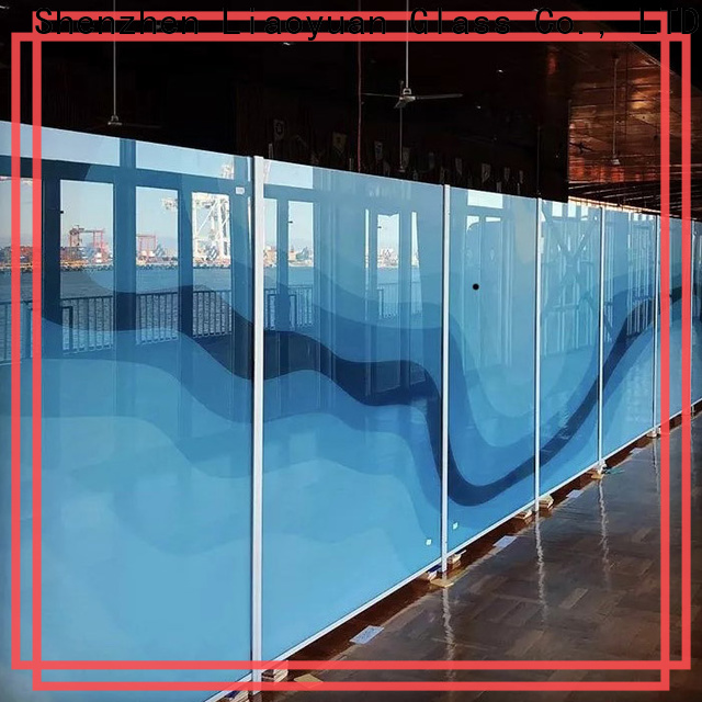 Liaoyuan Glass top selling printed glass panels supply for promotion