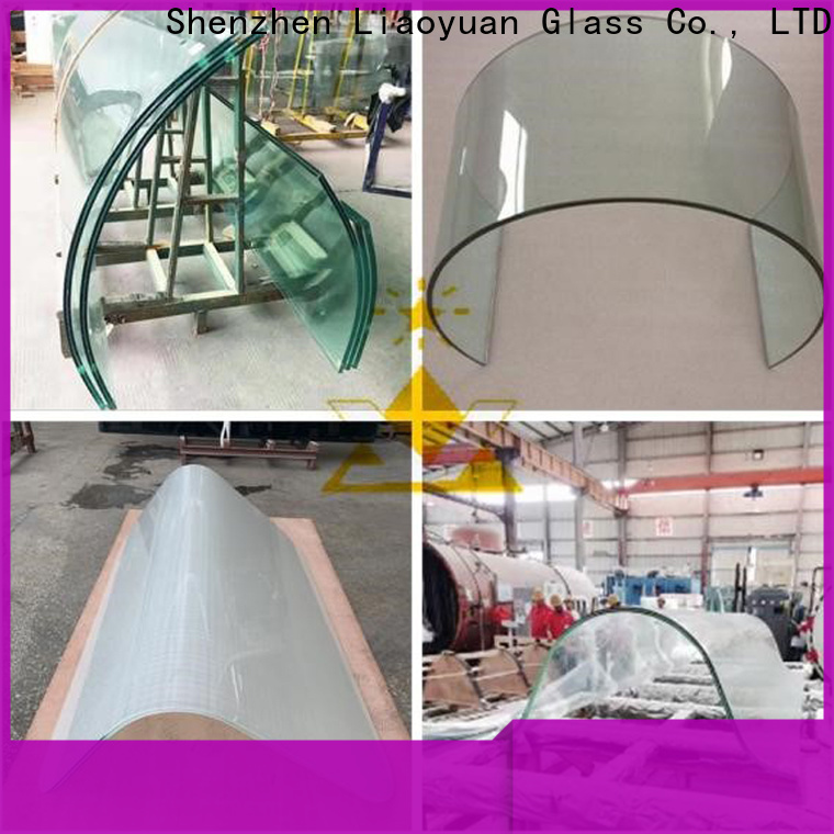 Liaoyuan Glass curved safety glass company with high cost performance