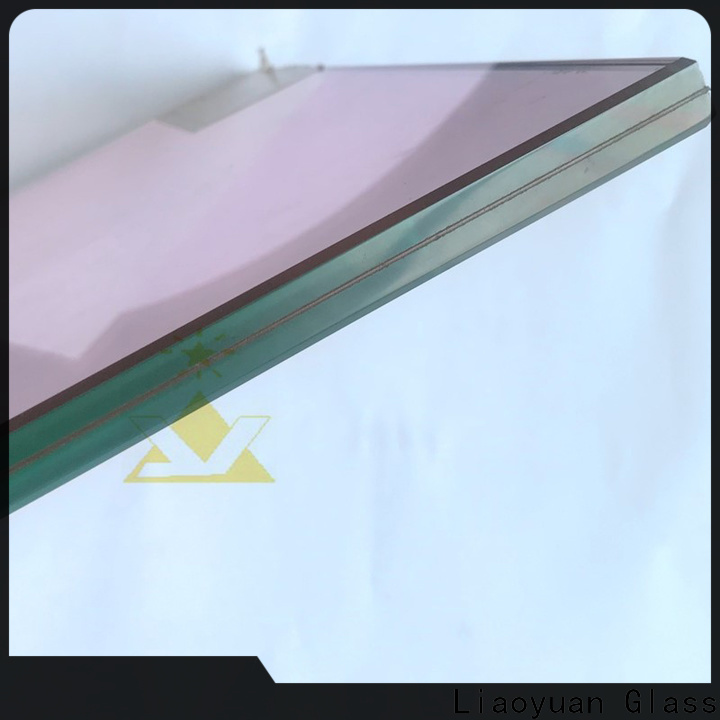 Liaoyuan Glass top selling pvb laminated glass directly sale for promotion