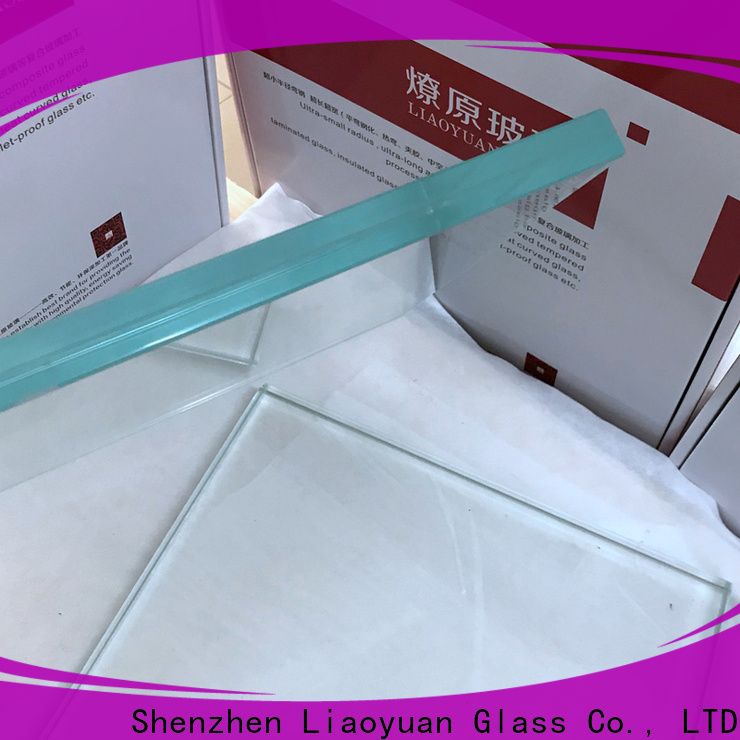 Liaoyuan Glass oem laminated glass panels cost suppliers with high cost performance