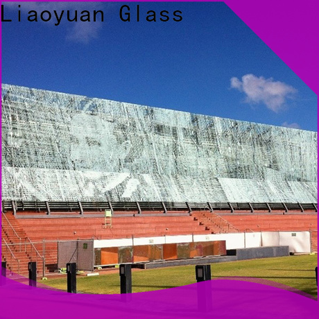 Liaoyuan Glass high quality silk screen printing on glass supply bulk production