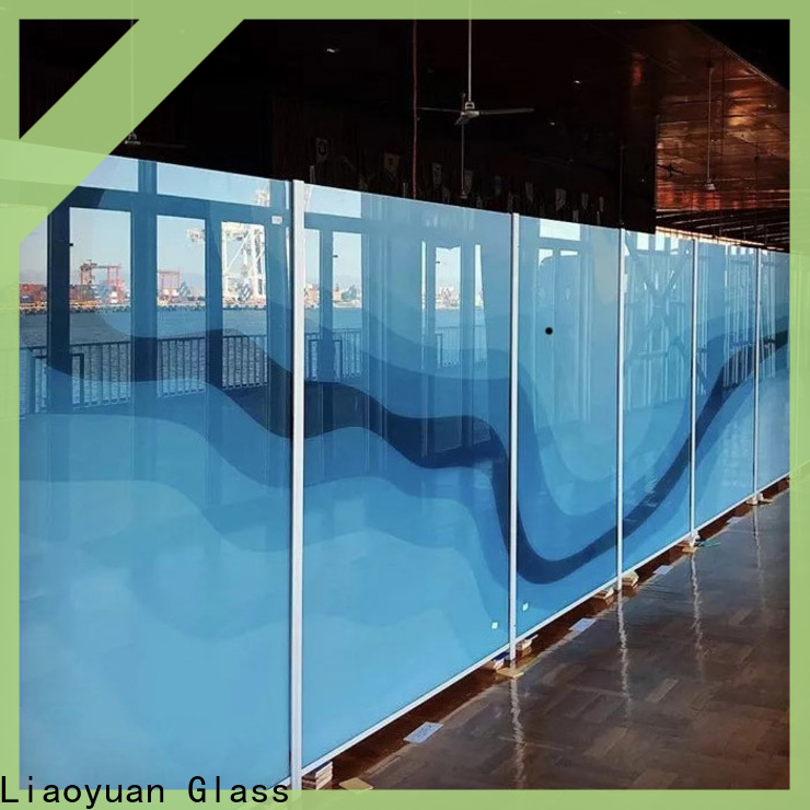 Liaoyuan Glass worldwide digital prints on glass directly sale for sale