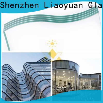 Liaoyuan Glass curved glass panes with good price bulk buy