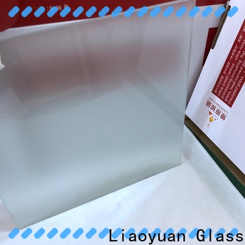 Liaoyuan Glass new custom acid etched glass in bulk for sale