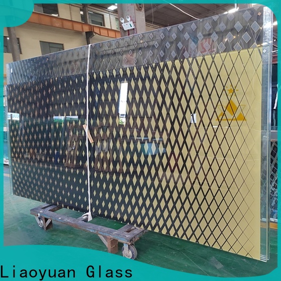 practical printed glass factory for sale