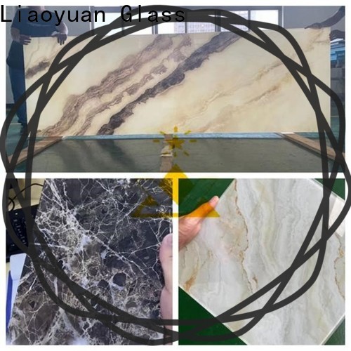 Liaoyuan Glass latest modern digital glass printing design best manufacturer bulk production