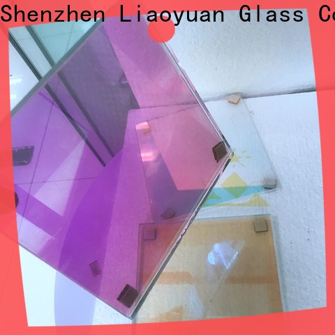 Liaoyuan Glass rainbow glass for windows suppliers for promotion