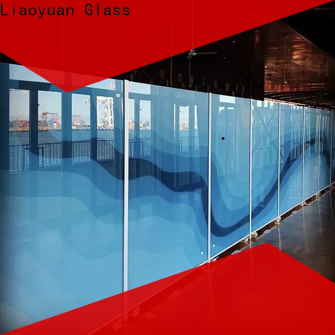 Liaoyuan Glass ceramic printing on glass series for promotion