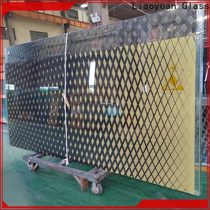 Liaoyuan Glass high-quality printed glass panels manufacturing for promotion