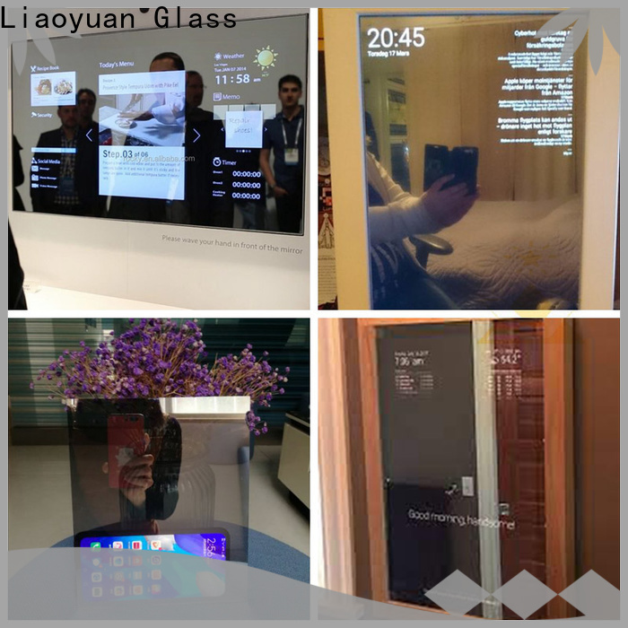 Liaoyuan Glass worldwide two way smart mirror best manufacturer with high cost performance