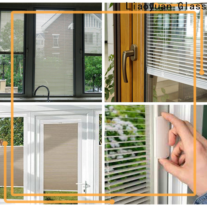 Liaoyuan Glass oem Insulating Glass with Integral Blinds company bulk buy