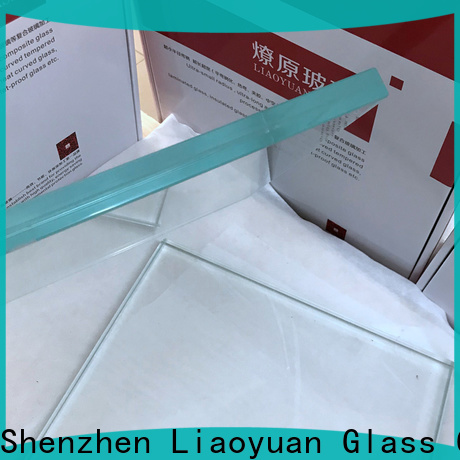 Liaoyuan Glass security glass laminate in bulk bulk production