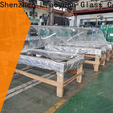 Liaoyuan Glass curved glass bulk for sale