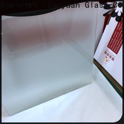 top acid etched toughened glass wholesale distributors with high cost performance