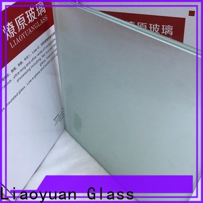 Liaoyuan Glass sandblasted glass inquire now bulk buy
