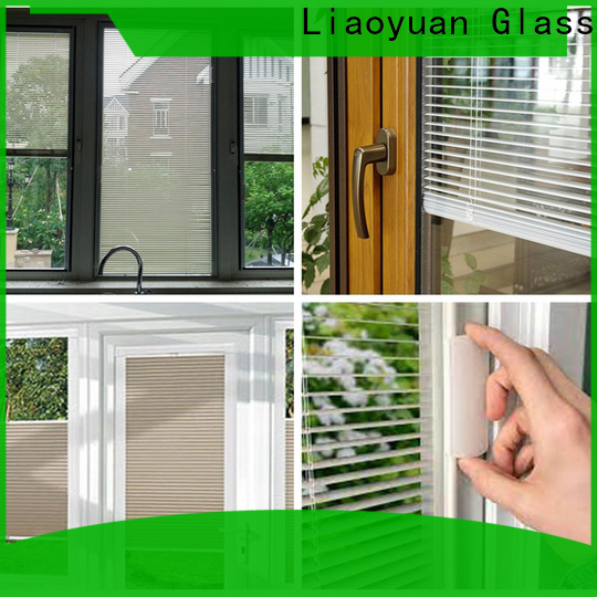 Liaoyuan Glass best price Insulating Glass with Integral Blinds best manufacturer for promotion
