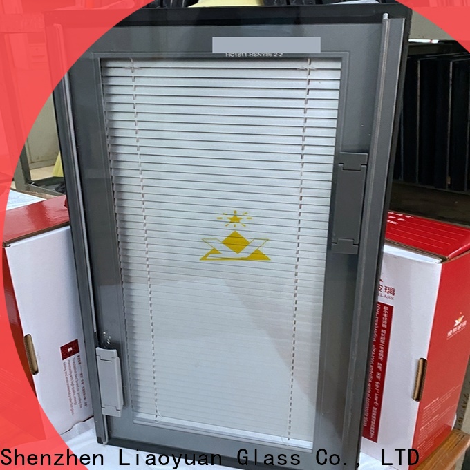 Liaoyuan Glass professional Insulating Glass with Integral Blinds in bulk bulk buy