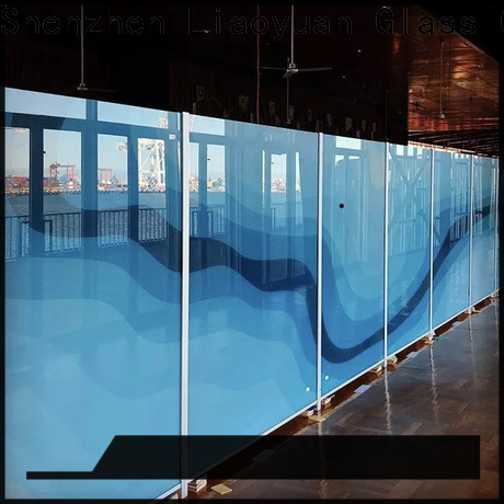 Liaoyuan Glass digital printing on toughened glass manufacturer bulk buy