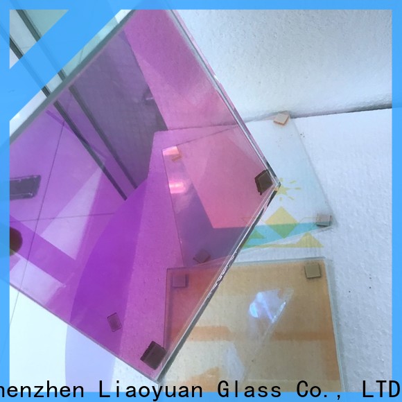 Liaoyuan Glass factory price rainbow stained glass suppliers bulk production