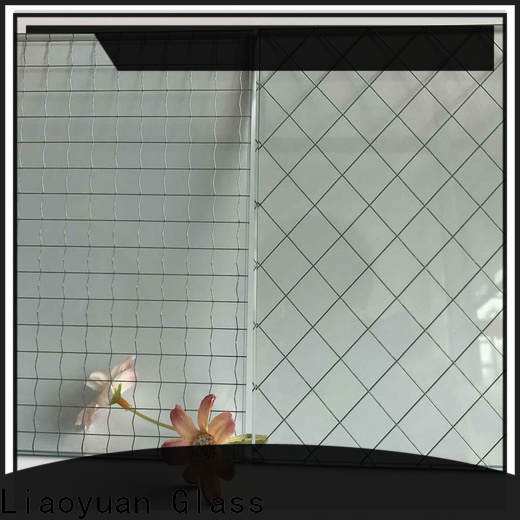 Liaoyuan Glass wholesale wire mesh laminated glass best manufacturer bulk production