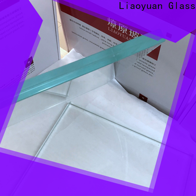 Liaoyuan Glass practical laminated glass panel from China for sale