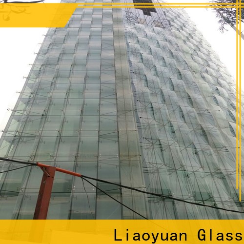 best price curved glass supplier with high cost performance