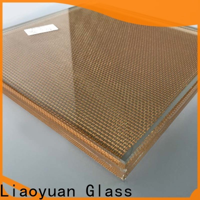 Liaoyuan Glass high quality laminated glass design with good price for sale