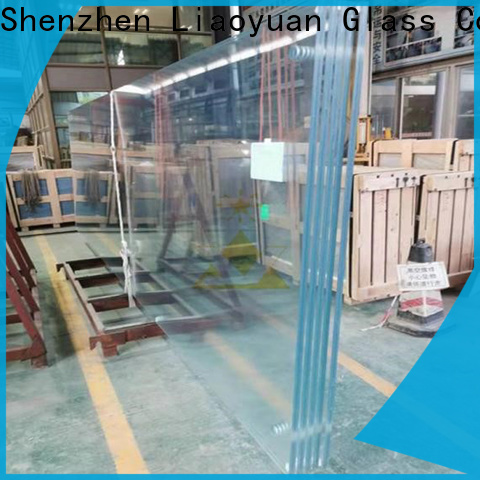Liaoyuan Glass 12mm tempered glass bulks for promotion