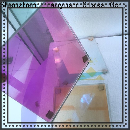 Liaoyuan Glass rainbow stained glass factory price with high cost performance