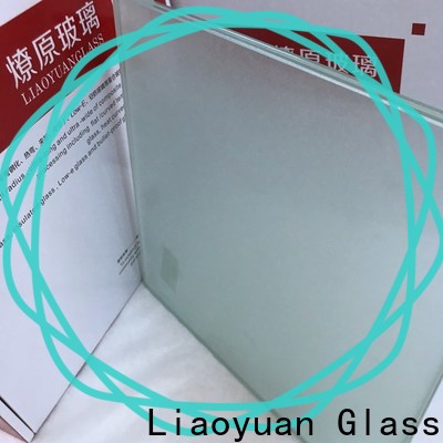 Liaoyuan Glass sandblasted frosted glass wholesale for promotion