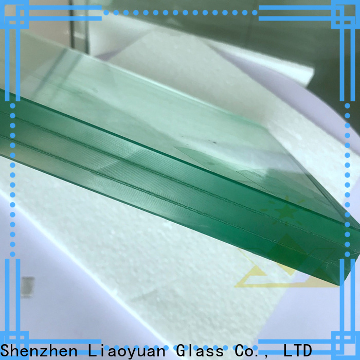 Liaoyuan Glass bullet proof glass price manufacturer for promotion