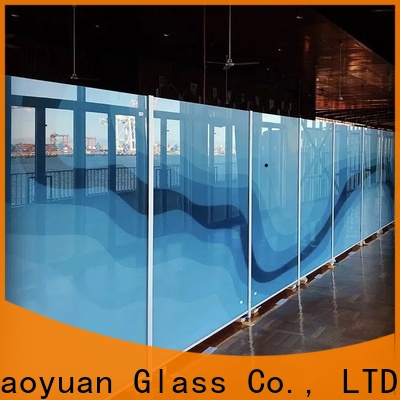 Liaoyuan Glass durable ceramic printing on glass factory price bulk buy