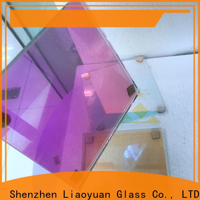 Liaoyuan Glass new rainbow glass price design for sale