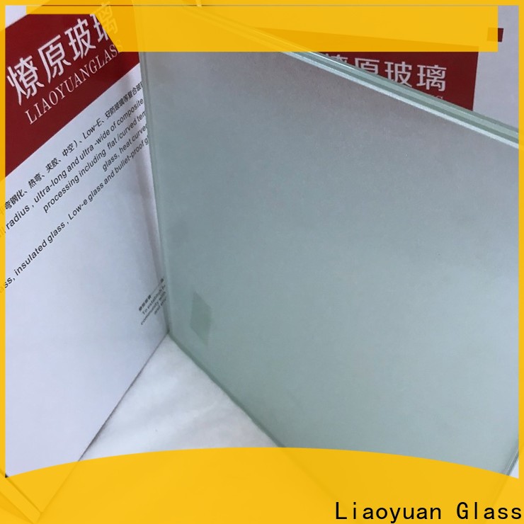 new sandblasted glass price company with high cost performance