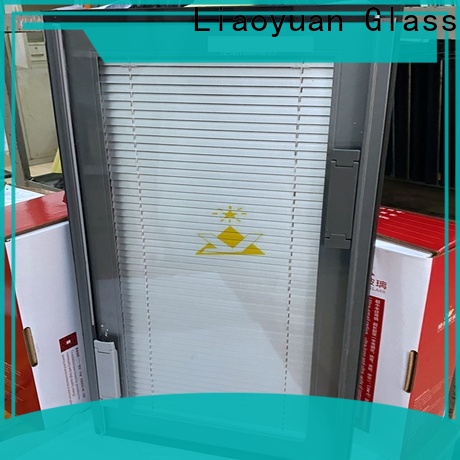 Liaoyuan Glass top selling Insulating Glass with Integral Blinds factory for sale