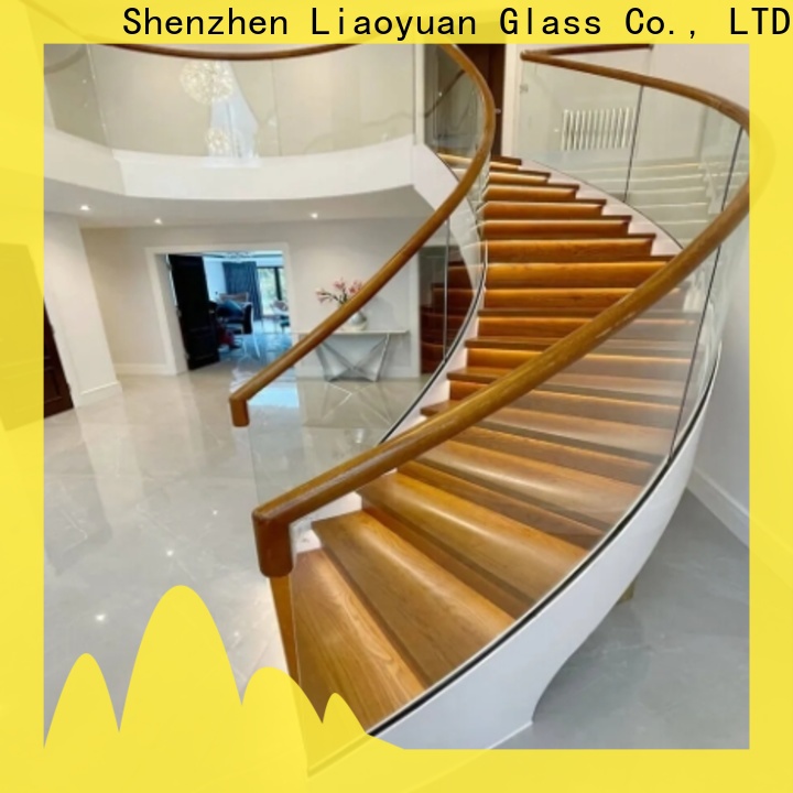 Liaoyuan Glass bent glass design series bulk production