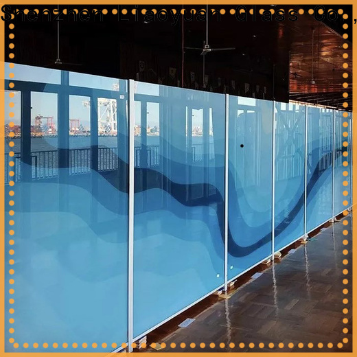 Liaoyuan Glass factory price digital print glass bulks with high cost performance