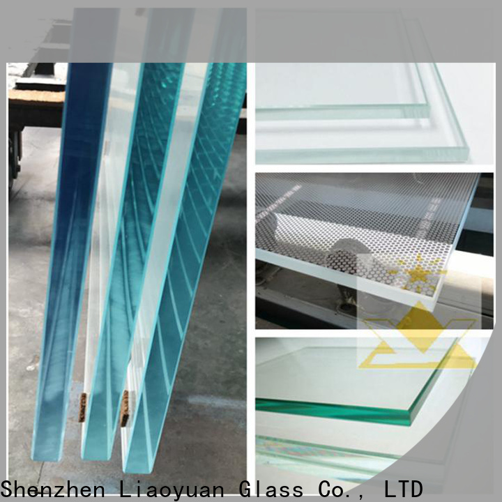 Liaoyuan Glass practical heat strengthened laminated glass in bulk for promotion