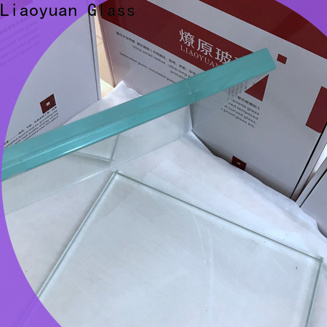 Liaoyuan Glass laminated glass cost suppliers for sale