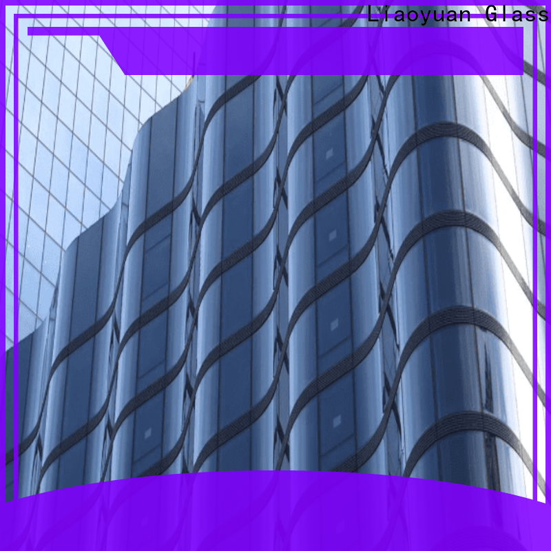 hot-sale curved glass bulk for promotion