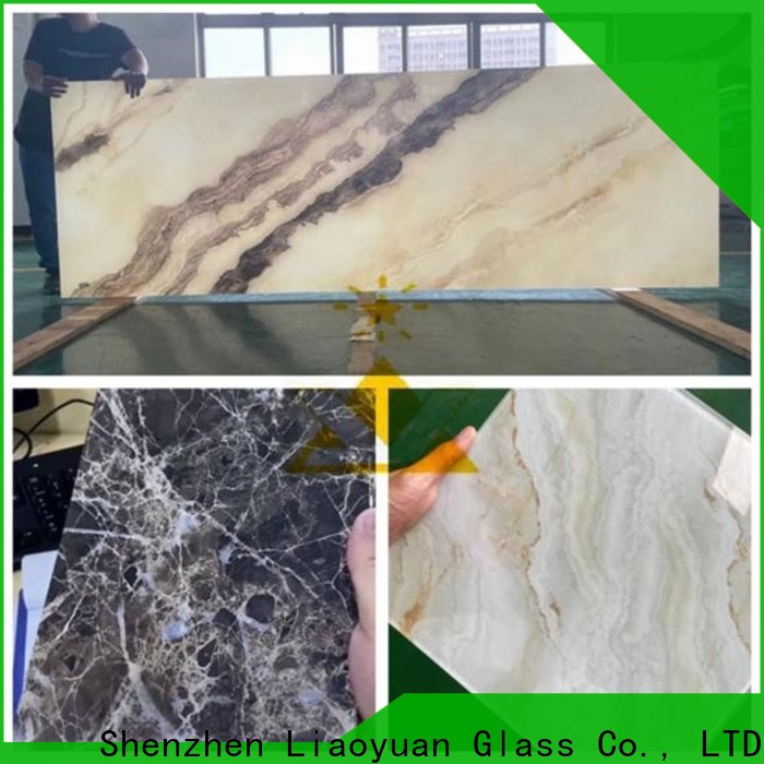 Liaoyuan Glass best value printed glass panels bulk for sale