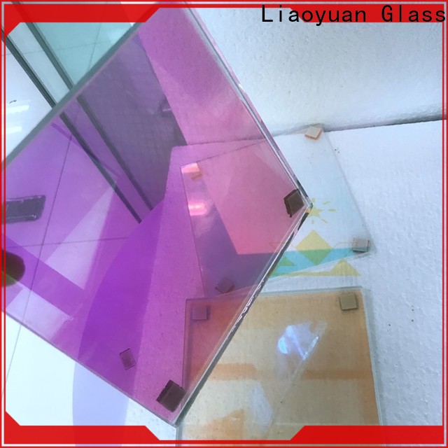 Liaoyuan Glass top rainbow glass factory price with high cost performance