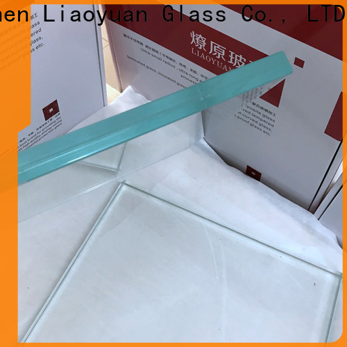 Liaoyuan Glass laminated glass panel from China for promotion